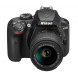Nikon D3400 Digitale Spiegelreflexkamera mit Objektiv Nikkor AF-P 18/55vr, 24,7 Megapixel, LCD 3, SD-8 GB 300 x Premium Lexar, Schwarz [Nital Card: 4 Jahre Garantie]-06